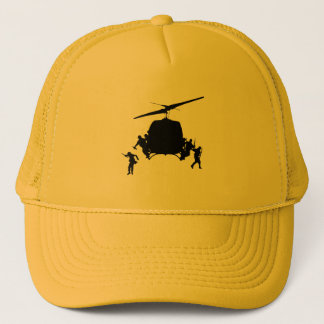 Vietnam war heroes trucker hat