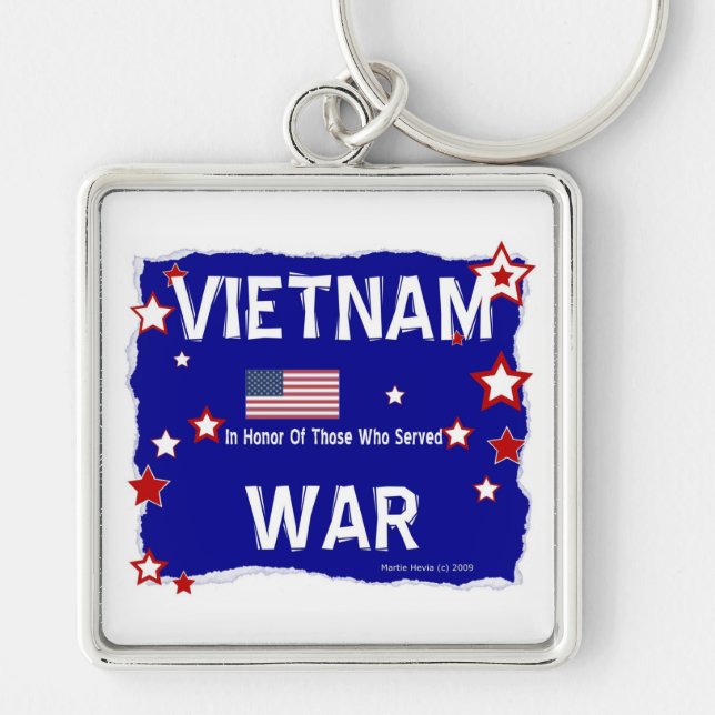 Vietnam War - In Honor Keychain (Front)