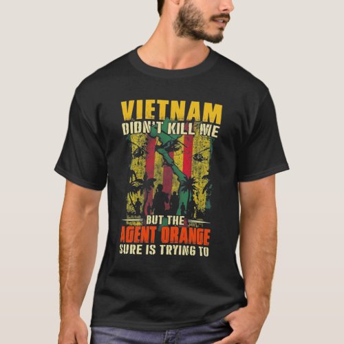 Vietnam War Orange Agent T_Shirt