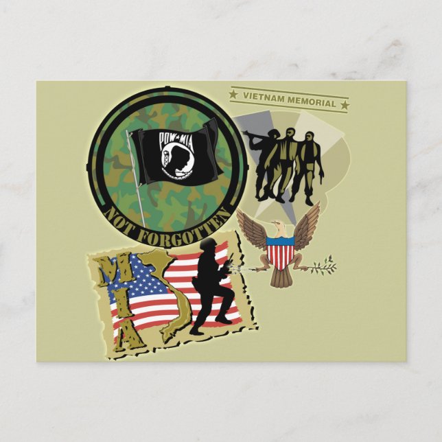 Vietnam War Postcard (Front)