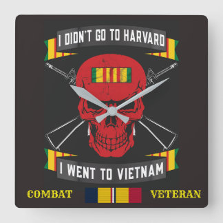 VIETNAM WAR VET CLOCK