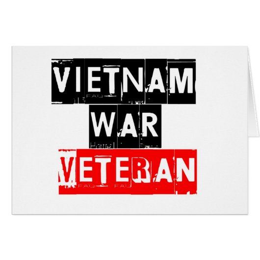 vietnam war veteran (Front Horizontal)
