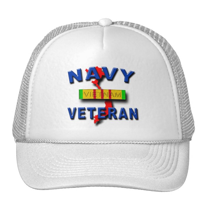 Vietnam War Veteran Service Ribbon, NAVY Hat