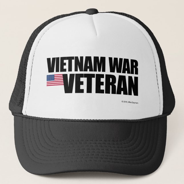 Vietnam War Veteran Trucker Hat (Front)