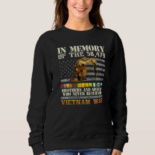 Vietnam War Veterans US Memorial Day In The Memory Sweatshirt