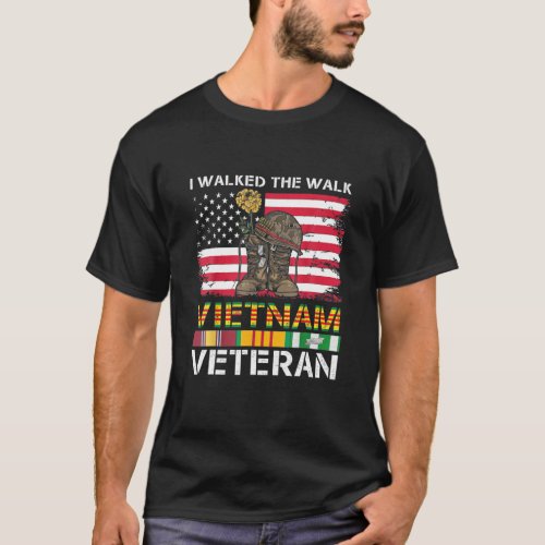 Vietnam War _ Vietnam Veteran T Gift _ Us Veterans T_Shirt