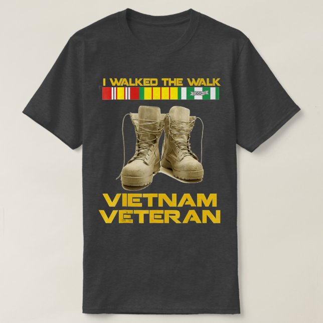 Vietnam War  Vietnam Veteran T  Gift  Us Veterans  T-Shirt (Design Front)