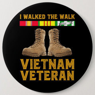 Vietnam War Vietnam Veteran Us Veterans Day 185 Button