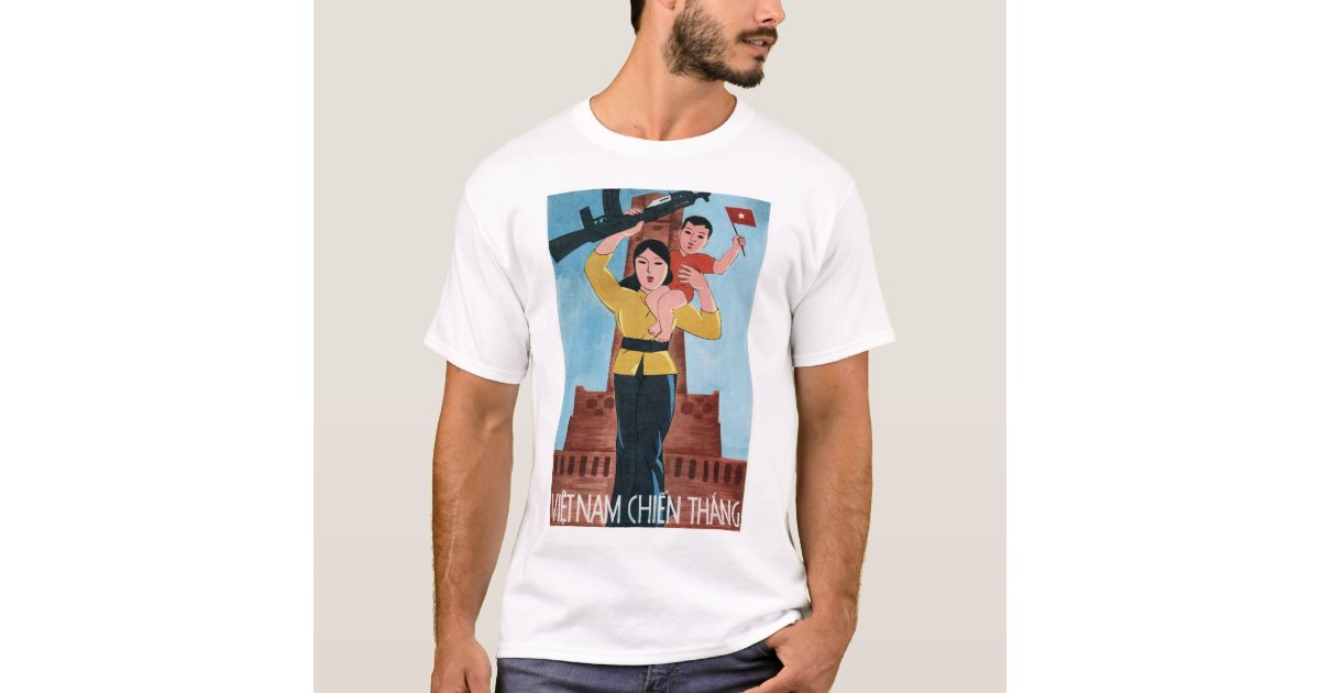 VIETNAM WINS! Old America Vietnam War Propaganda T-Shirt