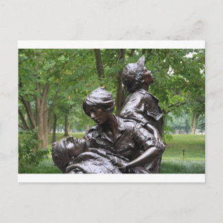 Vietnam Womens Memorial Postcard