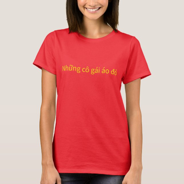 Vietnam Women's National Football Team T-Shirt (Front)