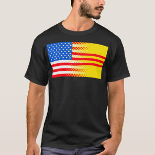 Vietnamese American South Vietnam Flag Gift T-Shirt