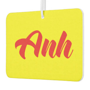 Vietnamese Brother - Anh ~ Tiếng Việt Language Air Freshener