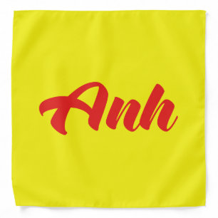 Vietnamese Brother - Anh ~ Tiếng Việt Language Bandana