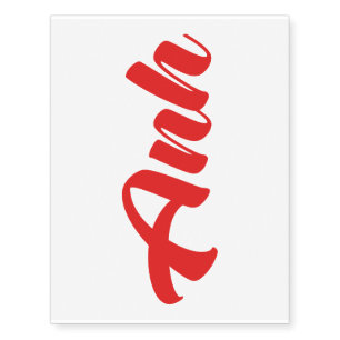 Vietnamese Brother - Anh ~ Tiếng Việt Language Temporary Tattoos