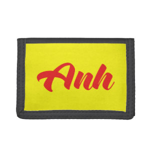 Vietnamese Brother - Anh ~ Tiếng Việt Language Trifold Wallet