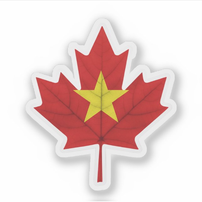 Vietnamese Canadian Sticker (Front)