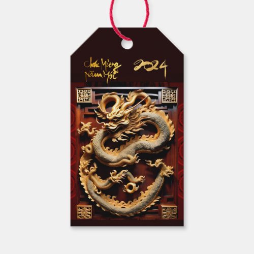 Vietnamese Drums Tt Dragon New Year personal GT Gift Tags