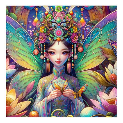 Vietnamese Fairy Acrylic Print