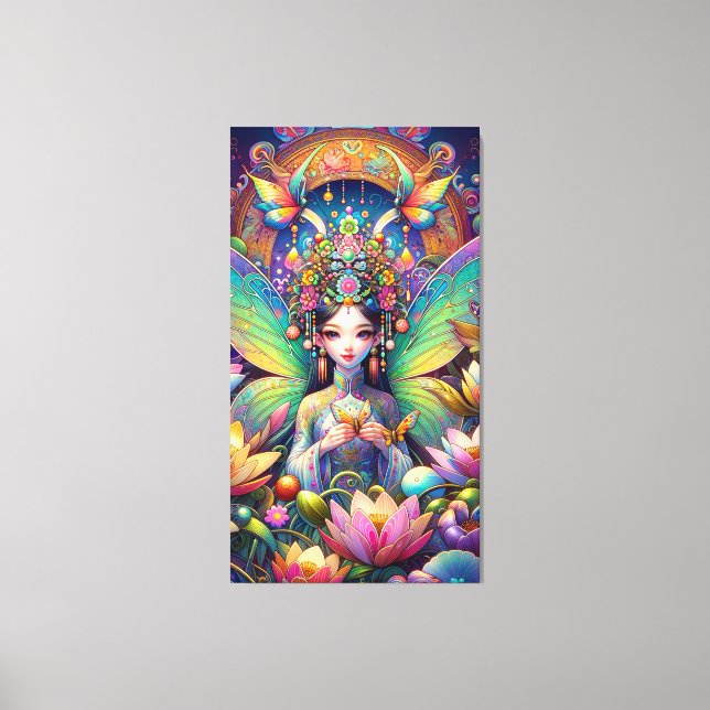Vietnamese Fairy Canvas Print (Front)