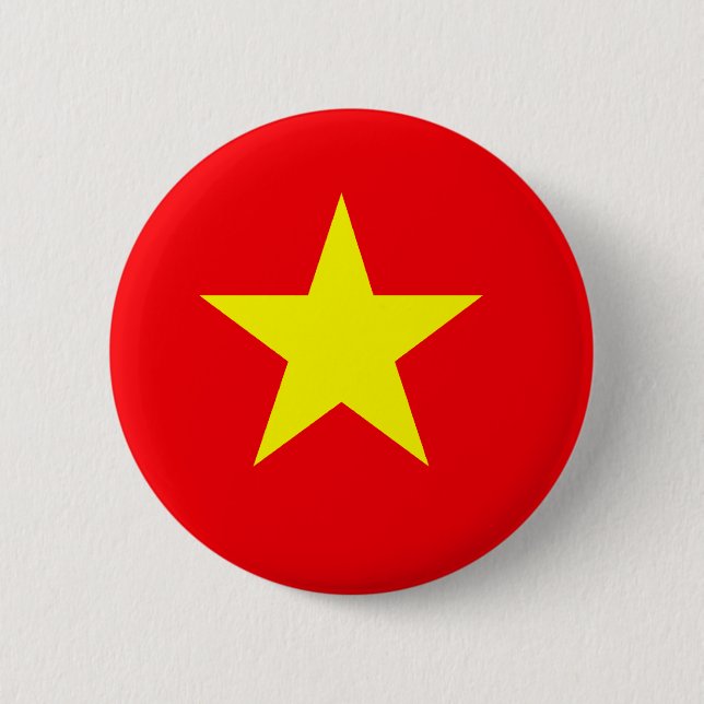 Vietnamese Flag T-shirts and Gifts Pinback Button (Front)