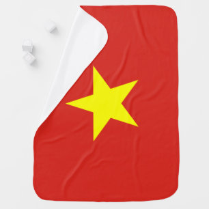 Vietnamese Flag (Vietnam) Baby Blanket