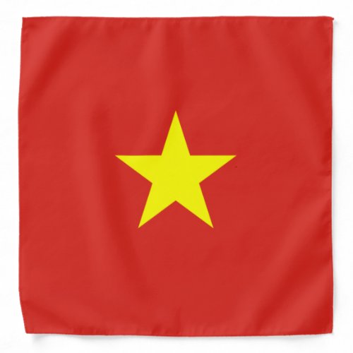 Vietnamese Flag Vietnam Bandana