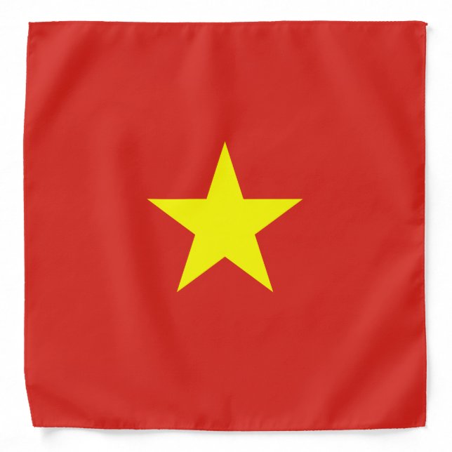Vietnamese Flag (Vietnam) Bandana (Front)
