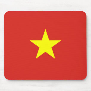Vietnamese Flag (Vietnam) Mouse Pad
