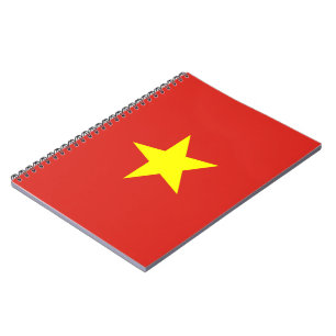 Vietnamese Flag (Vietnam) Notebook
