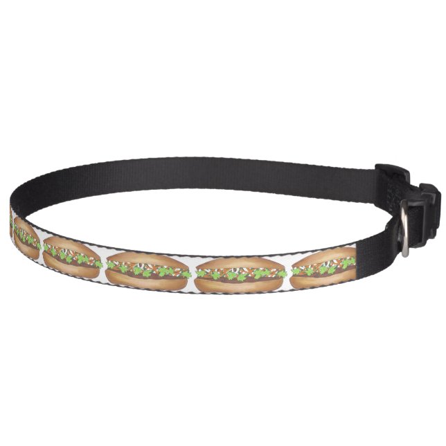Vietnamese Food Banh Mi Sandwich Foodie Collar (Right)