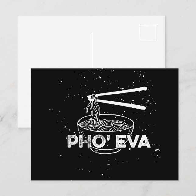 Vietnamese Food Pho Lover Postcard (Front/Back)
