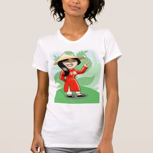 Vietnamese Girl T_Shirt