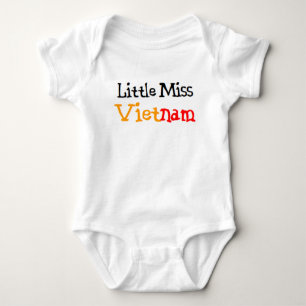 vietnamese little miss baby bodysuit