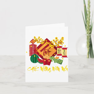 Vietnamese Lunar New Year 2026 Tet Viet Chuc Mung  Card