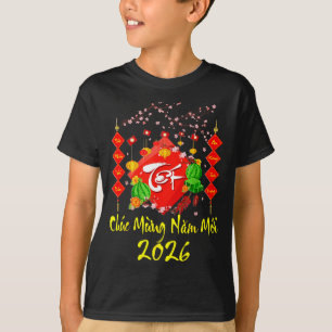 Vietnamese Lunar New Year 2026 Tet Viet Chuc Mung  T-Shirt