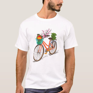 Vietnamese Lunar New Year Tet 2022 Fun Bicycle Pea T-Shirt