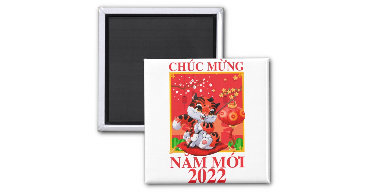 Chinese New Year Cute Tiger Magnet Red Envelope Year of the 