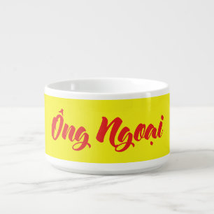 Vietnamese (Maternal) Grandfather - Ông Ngoại Bowl