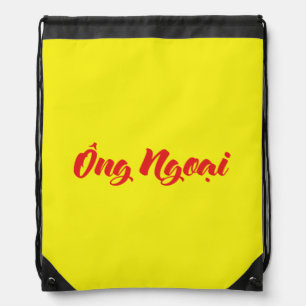 Vietnamese (Maternal) Grandfather - Ông Ngoại Drawstring Bag