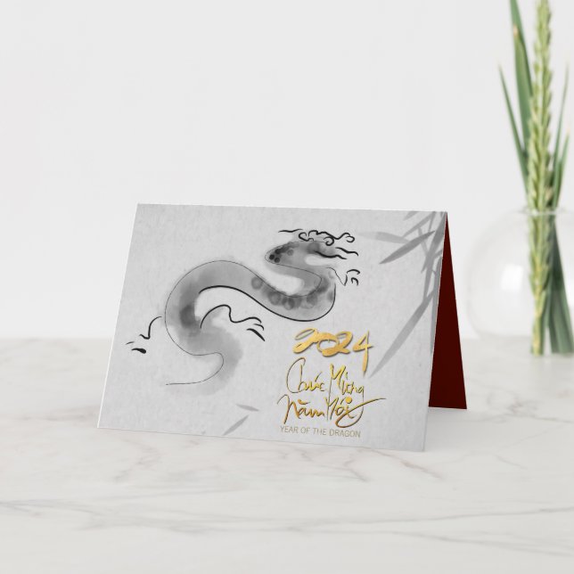 Vietnamese Original Dragon Year 2024 HGC Card (Front)