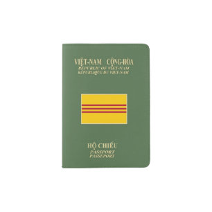 Vietnamese Passport - Flag of South Vietnam Holder