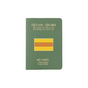 Vietnamese Passport - Flag of South Vietnam Holder