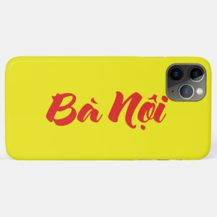 Vietnamese (Paternal) Grandmother - Bà Nội iPhone 11 Pro Max Case