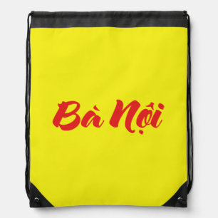 Vietnamese (Paternal) Grandmother - Bà Nội Drawstring Bag