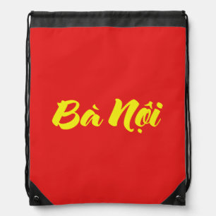 Vietnamese (Paternal) Grandmother - Bà Nội Drawstring Bag
