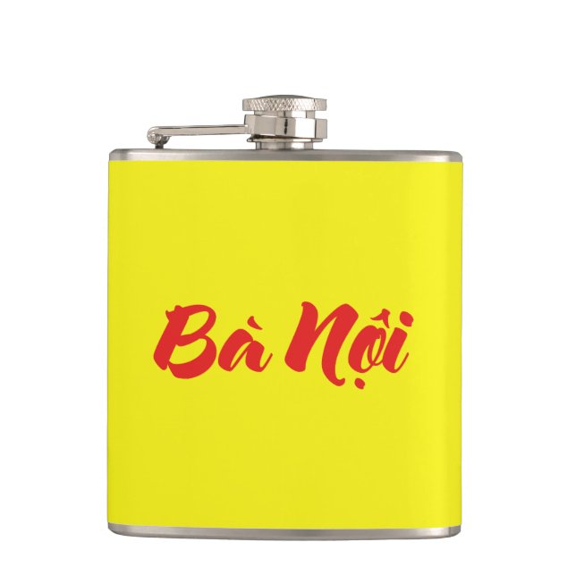 Vietnamese (Paternal) Grandmother - Bà Nội Flask (Front)