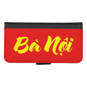 Vietnamese (Paternal) Grandmother - Bà Nội iPhone 8/7 Wallet Case