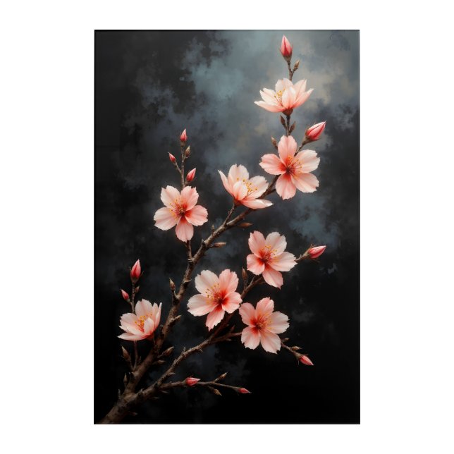 Vietnamese Peach Blossom Art (Front)