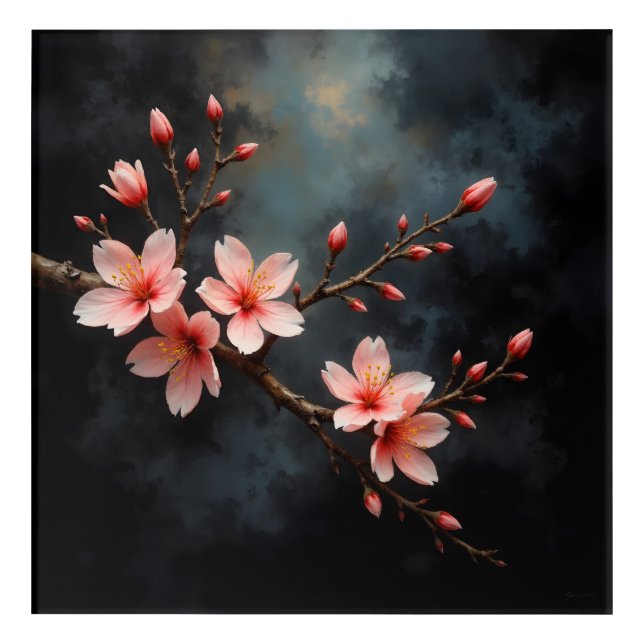 Vietnamese Peach Blossom Art (Front)